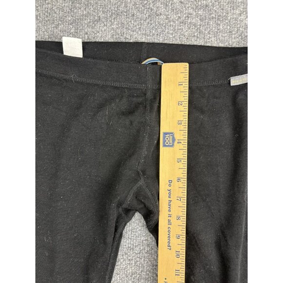 Meriwool Pants Women Medium Black 100% Merino Wool Base Layer Thermal Long Johns - Picture 8 of 13
